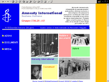 Il Sito del Gruppo Italia 147 di Amnesty International