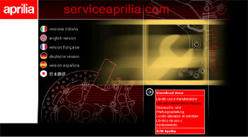 InSite e ServiceAprilia Projects